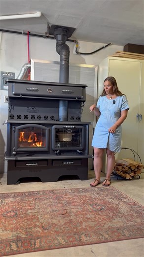 🔥 Luxury that pays you back. Cook, heat, and thrive without touching a utility bill. 💡 Intelligent homes aren’t always smart-tech—they’re smart-prepared. ✨ Invest in fire-powered independence. #LuxuryLiving #InteriorDesign #HomeDecor #SustainableLiving #CountryLiving #ModernHome #CabinVibes #CozyVibes | Obadiah's Woodstoves and Alternative Energy