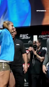 The woman wanted to show them that she could do a different face-to-face from anyone else's... | The Ring