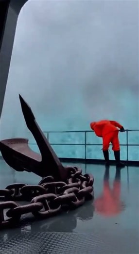 Heavy winds create massive waves crashing wild shores unleashed #ocean #storm #waves