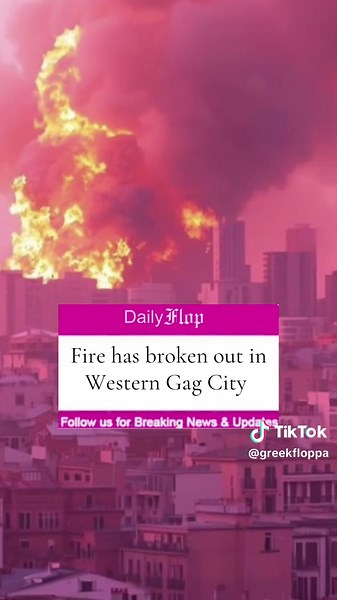 Gag City Fire Update: Residents Stay Indoors!