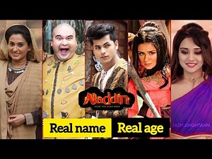 Real Name and Real Age of Aladdin naam to suna hoga cast |ANTSH |tellyvideos |