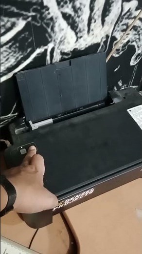 Cara Head Cleaning Manual Epson L120 #shorts