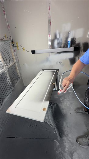 Applying Black Primer for Kitchen Design
