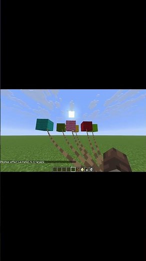 How to create balloons in minecraft