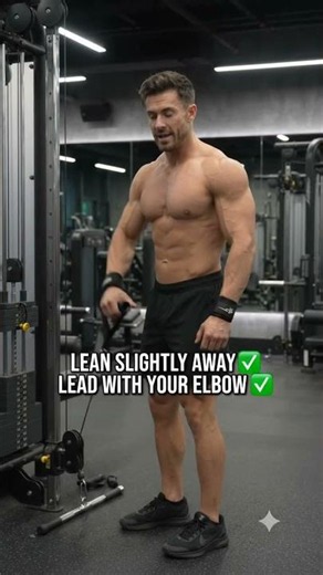 Leaning Cable Raise 🔥💪 | Build Bigger Side Delts