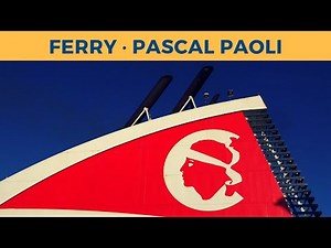 Arrival of ferry PASCAL PAOLI in Bastia (Corsica Linea)
