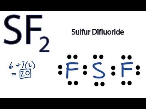 SF2 Lewis Structure - How to Draw the Lewis Structure for SF2