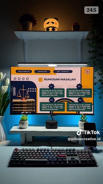 Desain PPT Animasi dan Morph yang Menarik