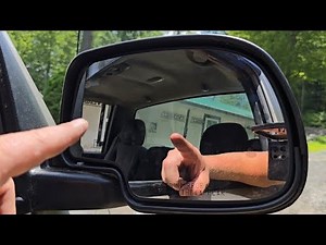 Side mirror glass replacement 99 - 06 Chevy Silverado