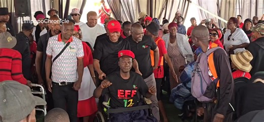 Julius Malema Handovers New House to Sello Mamabolo