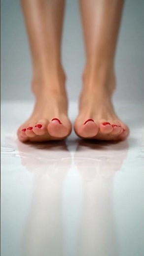 Barefoot ASMR: lubricant: #asmr #stressrelief #asmrcommunity #sleepaid #feet #cute #relax #foot