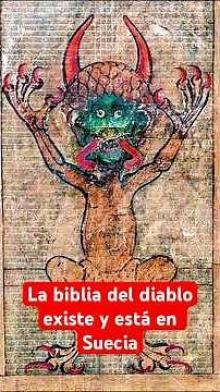 Codex Gigas the Devil's Bible #Sweden #history #mythology