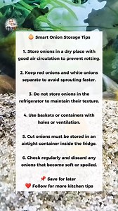 Smart onion storage tips Simple, but useful. #USTips #DailyTips #HelpfulTips #LifeInUSA #UsefulInfo | Ira Irmansyah