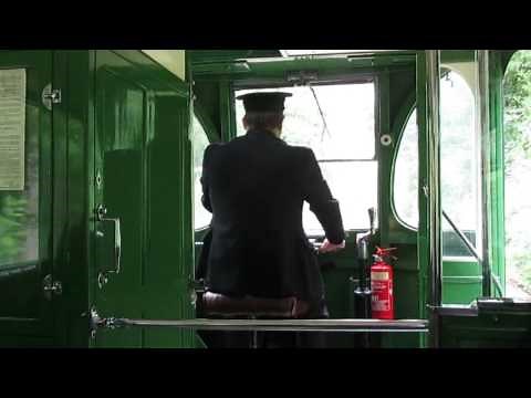 Bogie Steamliner Liverpool Corporation 869 at Crich Tramway Village