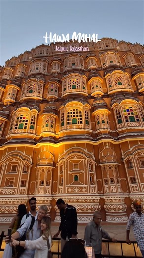 Hawa Mahal Jaipur Rajasthan 🇮🇳 | Pink City Palace #shorts