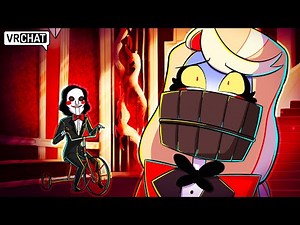 Hazbin Hotel VS SAW Escape Room in VRChat