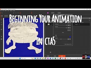 Learn Cartoon Animator 5 - Lesson 36 – Create a Character, Add Bones, Add Walk 2D Motion Key Editor
