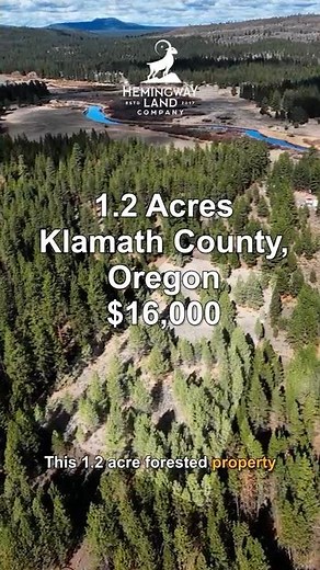 PENDING: OREGON Land For Sale | 1.2 Acres by Sprague River Near Forest Access