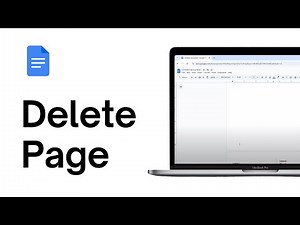 How to Delete Page in Google Docs