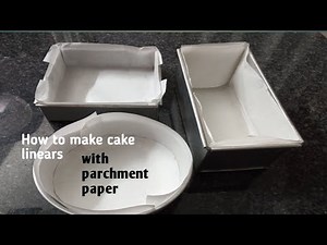 How to Make DIY Cake Liners with Parchment Paper (Easy Step-by-Step)| CS Cooking Network