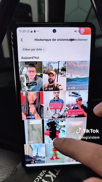 Libérer l'espace de stockage TikTok — retrouver et effacer l'historique de visionnage