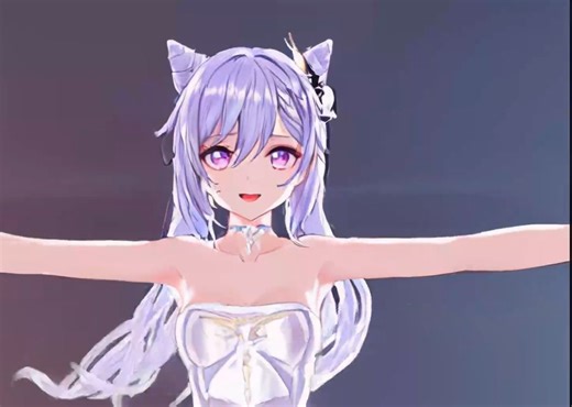 【AI转绘】【Genshin Impact MMD 4K 60FPS】Keqing【S M】