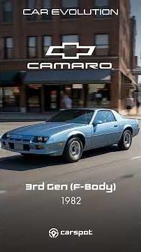 Chevrolet Camaro Evolution Transformation 1967–2024) Which one is the best generation?