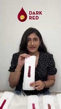 What does my period blood colour mean?