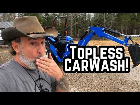 TOPLESS CARWASH! | Let's Get Dirty On The Ridge!! | Rambling