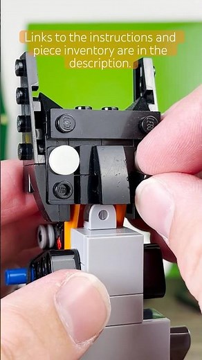 Batman Puppet Tutorial (Instructions in the description) #lego #batman #tutorial #brickpuppet