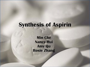 Synthesis of Aspirin - SlideServe