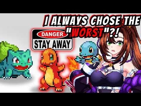 Maple Reacts to Top 10 Worst Starter Pokémon to Pick by MandJTV