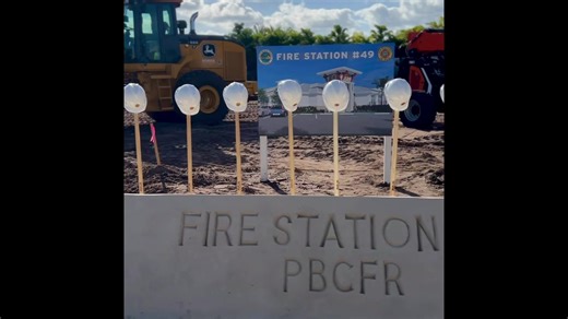 30 reactions | #PBCFR Station 49 Ground-Breaking ceremony in Western Boynton Beach at Flavor Pict and Lyons. | Palm Beach County Fire Rescue | Facebook