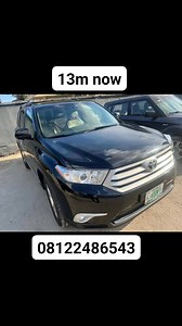 Extremely clean 2009 upgraded to 2012 Toyota Highlander Engine and gear sound AC chilling Interior and exterior clean Buy and drive home Location: Rumola portharcourt Price : 13 m (slightly negotiable) 📞☎️08122486543 | Videomap TV