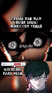 Itoshi Rin RAP (Blue Lock) | Khexter Vegas #shorts #short #shortvideo #fyp #fypシ #pti #parati #viral