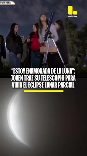 Eclipse lunar parcial: cómo ver la Luna de cerca esta noche