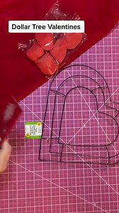 Let’s make a Dollar Tree Valentine Wreath. Watch the full tutorial here: https://youtu.be/JkUhtEDRPX0 #julieswreathboutique #dollartreecrafts #dollartreediy #valentinesday2023 | Julie's Wreath Boutique