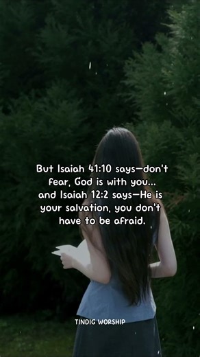 POV: Shaking in Fear… But God Already Stands With You 🙌 | Isaiah 12:2 + 41:10