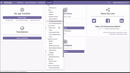 Odoo 12开发者指南第四章 创建Odoo插件模块配套视频