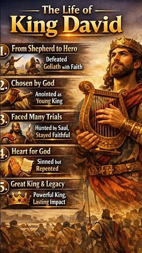 The Life Of King David.