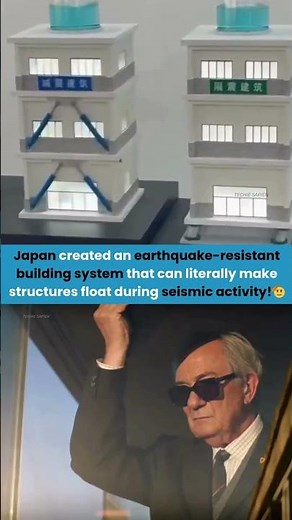 This Japanese Technology Makes Buildings FLOAT During Earthquakes!🤯