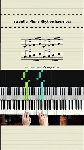 9 Essential Rhythm Exercises for Piano 🎹