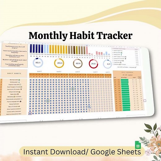 Monthly Habit Tracker