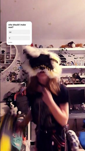 New mask! /Serial Destination-N/#murder droans#therian mask#cosplay#fun#funny