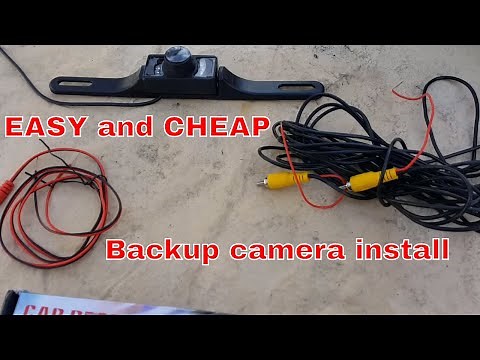 How to install a Backup camera on Dodge Ram