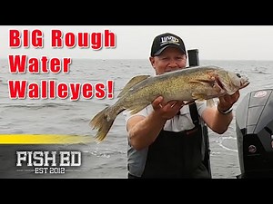 Trolling Tips for BIG Rough Water Walleye - Fish Ed