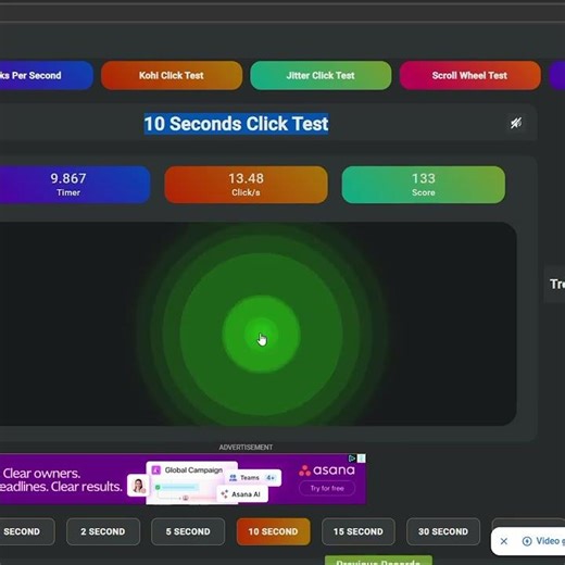 can you click faster than me? #cps #fast #crazy #finger #dragclick #dragclicking