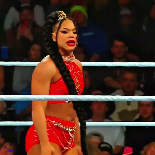 Bianca & Jade vs. Morgan & Raquel Face to Face ☠️🔥#wwe #shorts