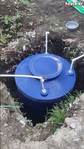 cistern tank using polytheline