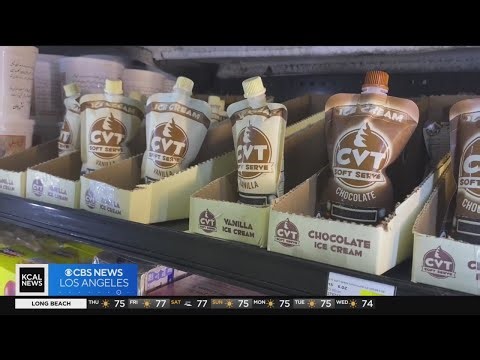 Want to eat ice cream on the go? Try this soft serve in a pouch.